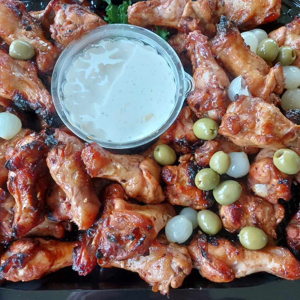 Grillitud kanatiivaosad (1kg)
